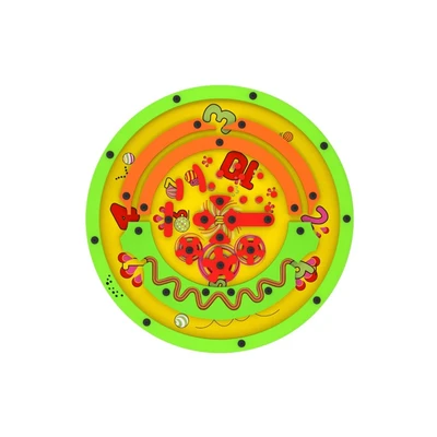 Дидактическая настенная панель IKC Spinball Green 1800348254