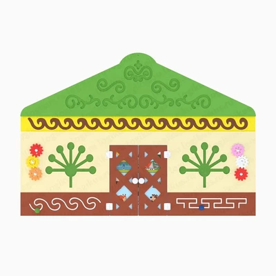 Бизиборд Логикус "Башкирская юрта" 1192935757