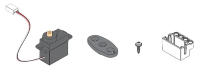 Микро-серводвигатель с металлическим редуктором Makeblock 9g Micro Servo (Metal Gear) Robot 1489789799