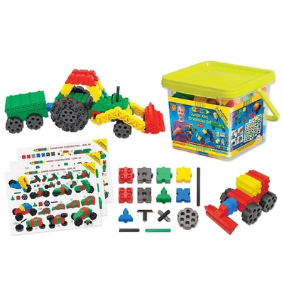 Конструктор Morphun Junior Xtra 10 Vehicles Set «Машины Экстра» 2103064206