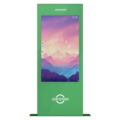 Сенсорный информационный уличный киоск ASTstand MaX 65" 609432029