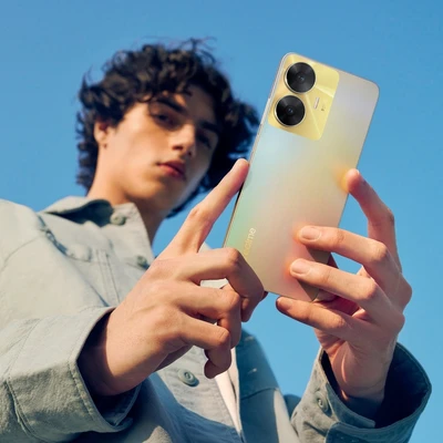 Смартфон Realme C55 256 ГБ перламутровый 2079532200