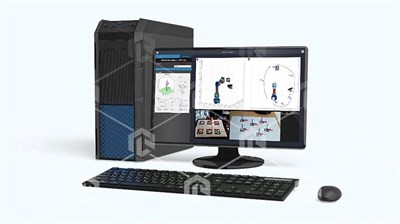 Учебно-лабораторный комплекс для отработки применения систем технического зрения при посадке объекта на площадку 518543406