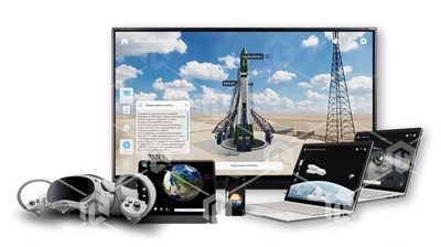 Интерактивное наглядное 3D пособие «Познание: Космические миссии» 1471225889
