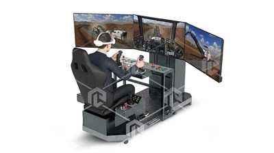 Тренажерный комплекс «Изучение устройства дорожной фрезерной машины и отработка навыков управления» К3 1689892614