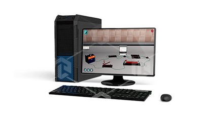 Виртуальная лабораторная работа "Мощность и КПД полной цепи постоянного тока" 2007985846