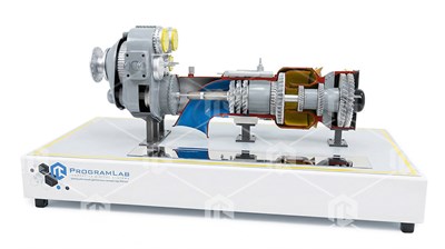 Действующий макет "Газотурбинный двигатель семейства PW150" 347107634