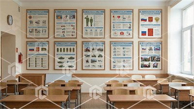 Комплект настенных плакатов «ОБЗР» 1412255636