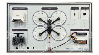 Стенд-планшет «Электроника и автоматика БПЛА FPV-ТИПА 5-7 дюймов» 1097372098