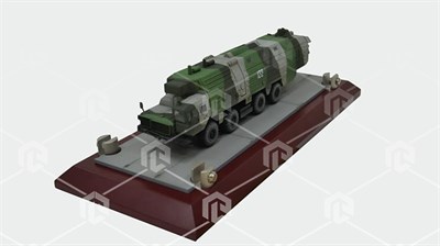 Макет Машины обеспечения боевого дежурства ПГРК "Тополь" 664433279
