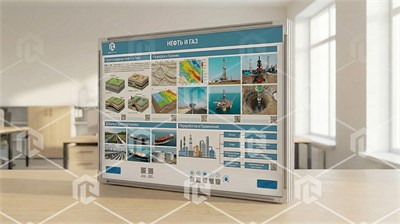Интерактивный стенд-планшет "Нефть и газ" 527859450