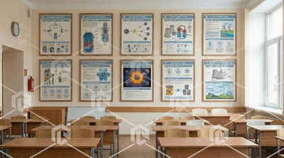 Комплект настенных плакатов "Атомная энергетика" 527854862