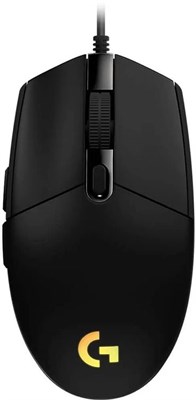 Мышь проводная Logitech G102 LightSync, игровая, оптическая, USB, 8000dpi, черный [910-005808] 1891708