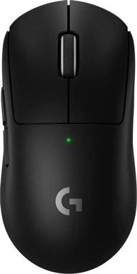 Мышь беспроводная Logitech G Pro X Superlight 2, игровая, радио, оптическая, USB, 32000dpi, черный [910-006632] 2056517