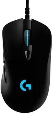 Мышь проводная Logitech G403 Hero, игровая, оптическая, USB, 25600dpi, черный [910-005636] 1995976