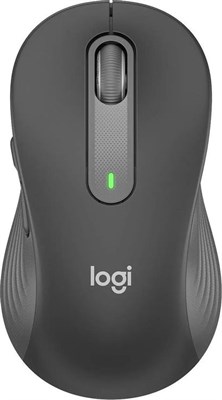 Мышь беспроводная Logitech M650 Large, Bluetooth/Радио, оптическая, USB, 4000dpi, графитовый [910-006388] 1995975