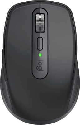Мышь беспроводная Logitech MX Anywhere 3S, Bluetooth/Радио, оптическая, USB, USB-C, 8000dpi, графитовый [910-006938] 2068681