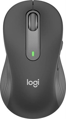 Мышь беспроводная Logitech M650 Large, Bluetooth/Радио, оптическая, USB, 4000dpi, графитовый [910-006247] 1987922
