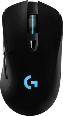 Мышь беспроводная Logitech G703 LightSpeed, игровая, радио, оптическая, USB, 25600dpi, черный [910-005644] 1892787
