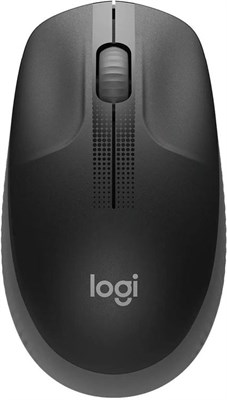Мышь беспроводная Logitech M190, радио, оптическая, USB, 1000dpi, черный и темно-серый [910-005905/910-005902] 1829462