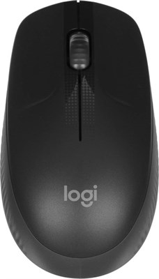 Мышь беспроводная Logitech M190, радио, оптическая, USB, 1000dpi, черный и темно-серый [910-005923] 1957336