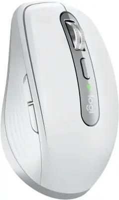 Мышь беспроводная Logitech MX Anywhere 3S, Bluetooth/Радио, оптическая, USB, USB-C, 8000dpi, светло-серый [910-006936] 2043970