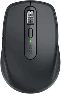 Мышь беспроводная Logitech MX Anywhere 3S BT, Bluetooth/Радио, оптическая, USB, USB-C, 8000dpi, графитовый [910-006929] 2020998