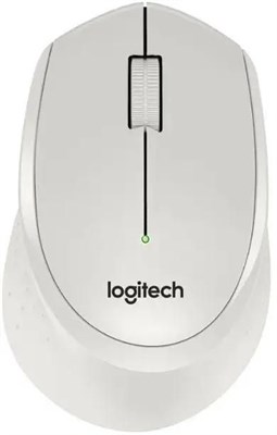 Мышь беспроводная Logitech M330 Silent Plus, радио, оптическая, USB, 1000dpi, белый [910-004926] 1972290