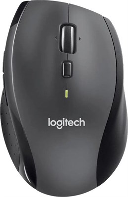Мышь беспроводная Logitech M705, радио, оптическая, USB, 1000dpi, серый и черный [910-001949/910-006034] 1837439