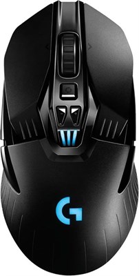 Мышь беспроводная Logitech G903 LightSpeed Hero, игровая, радио, оптическая, USB, 25600dpi, черный [910-005674] 2078312