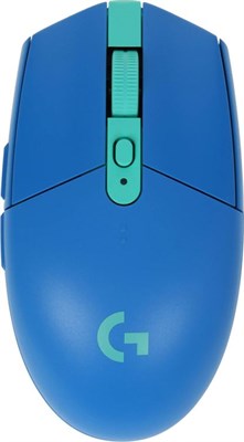 Мышь беспроводная Logitech G304 Lightspeed, игровая, радио, оптическая, USB, 12000dpi, синий [910-006018] 2121744