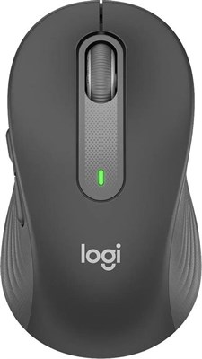 Мышь беспроводная Logitech M650, Bluetooth/Радио, оптическая, USB, 4000dpi, графитовый [910-006253] 1854924