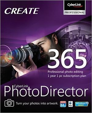 CyberLink Corporation CyberLink PhotoDirector (подписка на 1 год), для версии Win 960385392