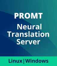 PROMT Neural Translation Server, Лицензия, рег (номер ПО 8900, Комплектация: Intranet Edition, англо-русско-английский, Windows, 12 месяцев) 516038653