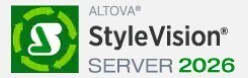 Altova® stylevision Server 2026 (лицензия на 2 года), 16 Core 719008959