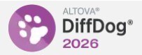 Altova® DiffDog® 2026 Professional Edition (лицензия Installed Users), 10 пользователей 992509840