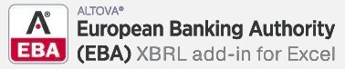 Altova® European Banking Authority, EBA 2026 Enterprise Edition XBRL Add-in for Excel (лицензия), Installed Users (20 пользователей) 1737448187