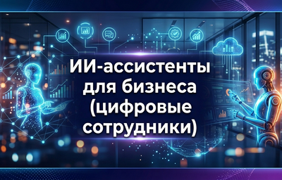 Технологии управления и организационного развития ИИ-агенты для бизнеса и ИИ-ассистенты (цифровые сотрудники) 298663358