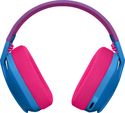 Bluetooth-гарнитура Logitech G435, цвет голубой/розовый 1060036909
