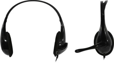 Гарнитура A4tech HU-9, цвет черный 1256123836