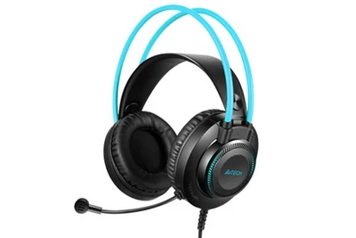 Гарнитура A4tech Fstyler FH200U, цвет голубой/черный 1540055735