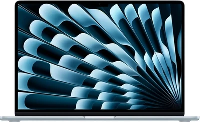 Ноутбук Apple MacBook Air A3241 M4 10 core 16Gb SSD256Gb/10 core GPU 15.3" Liquid Retina (2880x1864) macOS lt.blue WiFi BT Cam (MC7A4HN/A) 984915806