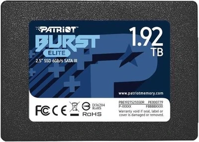 Внутренний твердотельный накопитель Patriot Burst Elite 1.92TB 420944166