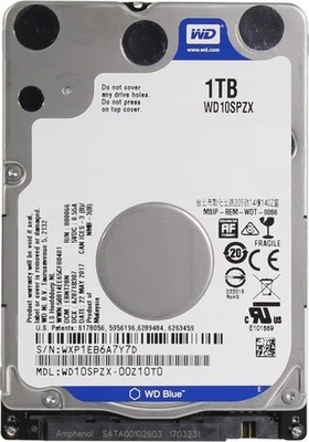Жесткий диск Western Digital 2.5 HDD 1TB 5.4K SATA3 893727704