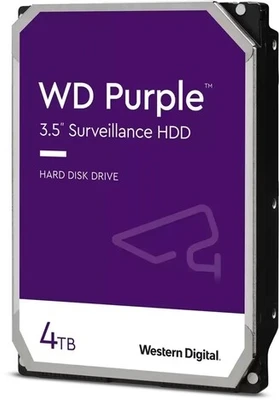 Жесткий диск Western Digital Surveillance Purple 3.5 4TB 5.4K SATA3 1005993555