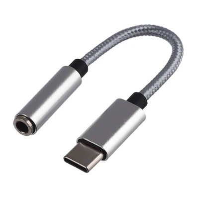 Адаптер JACK3.5MM(F)/TYPE-C(M) 00-00027481 0.1M WHITE GOPOWER 1903119881
