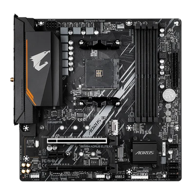 Материнская плата Gigabyte AM4 AMD B550 B550M AORUS ELITE AX 1138544924