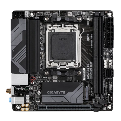 Материнская плата Gigabyte AM5 AMD B650 B650I AX 1425625381