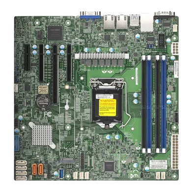 Материнская плата SUPERMICRO LGA-1200 (Socket H5) Intel C252 X12STL-F 1583344594