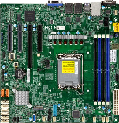 Материнская плата SUPERMICRO LGA-1700 (Socket V0) Intel C262 X13SCL-F 1218216663